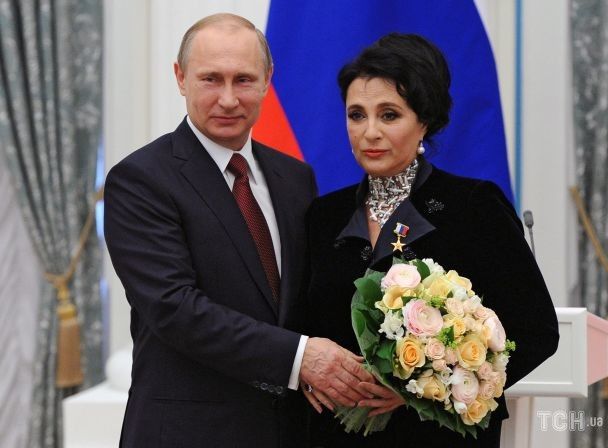 Путін та Ірина Віннер-Усманова / © Associated Press