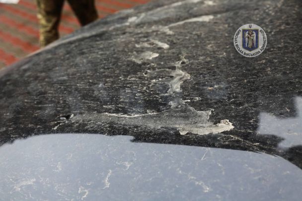 Пил із Сахари в Києві 24 квітня / © Київська міська військова адміністрація