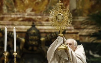 Папа Римський привітав християн східного обряду з Різдвом Христовим