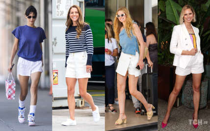 Быть, как Кейт: образы звезд в белых шортах