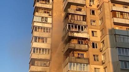 Фагот під час ракетного обстрілу Києва опинився в епіцентрі вибухів