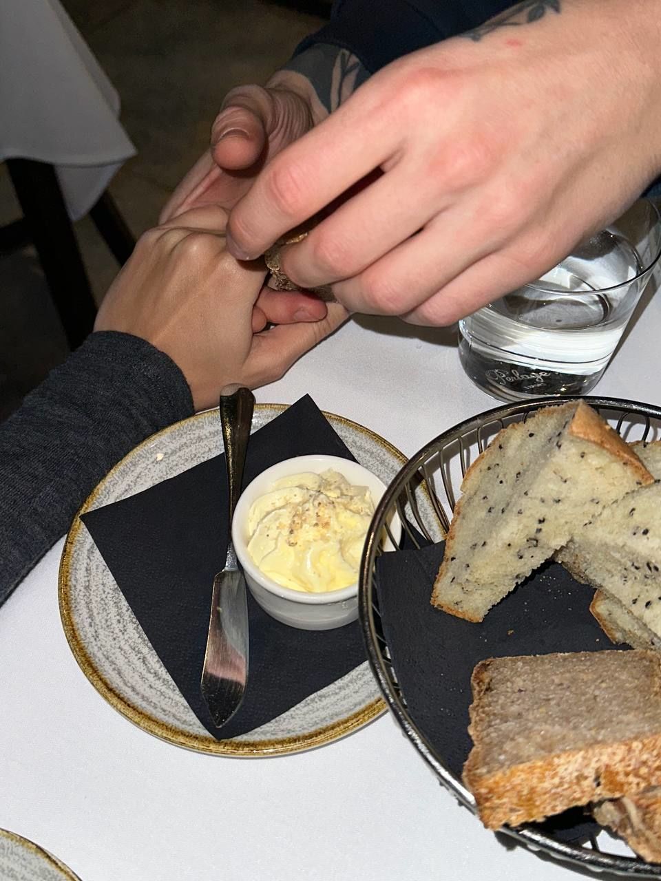 Владимир Дантес и Даша Кацурина / © t.me/dashakatsurinaa