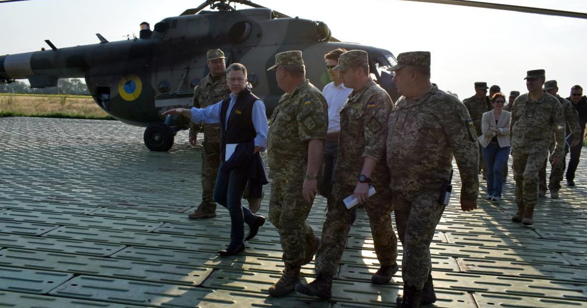 Спецпредставник США та посол прибули в зону АТО_2 / © Facebook/прес-центр штабу АТО