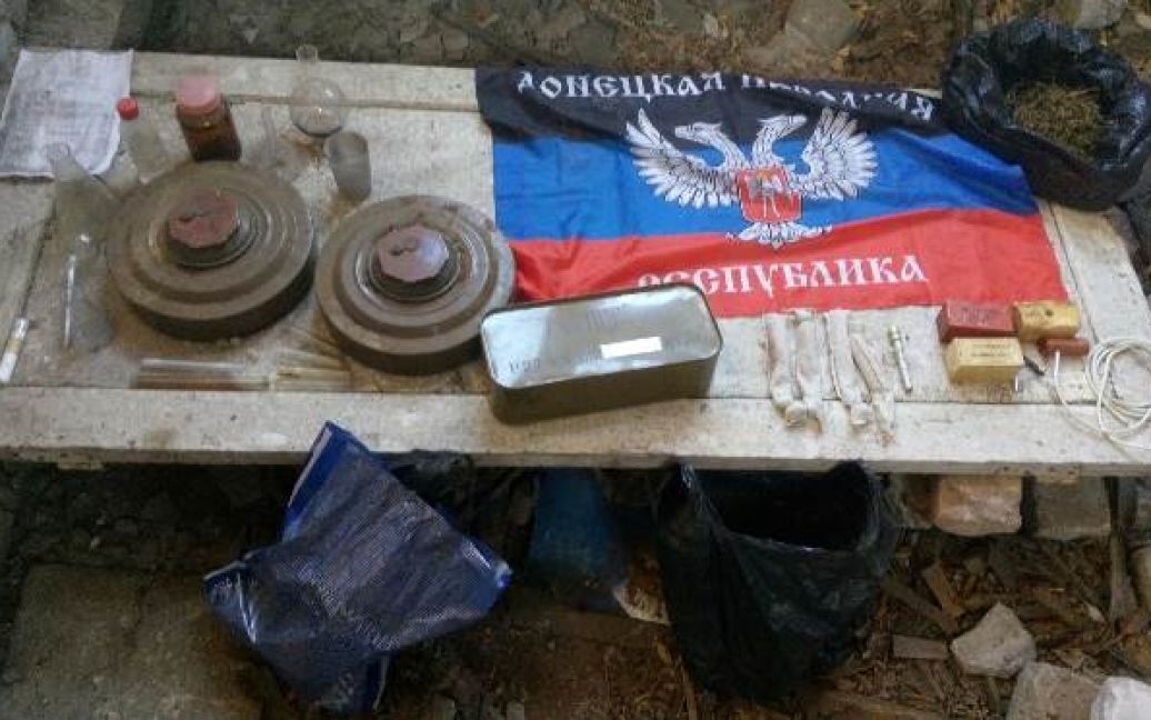 На Донетчине нашли очередной схрон с оружием / © Пресс-служба СБУ