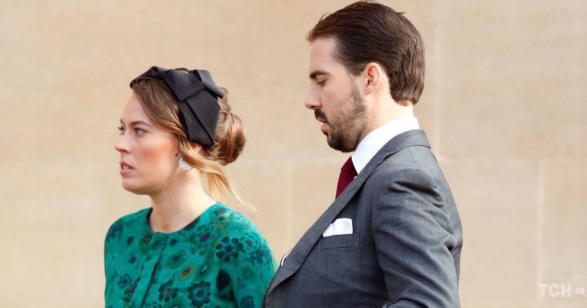 Принц Филипп и Нина Флор на свадьбе принцессы Йоркской Евгении