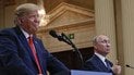 Дональд Трамп и Владимир Путин.