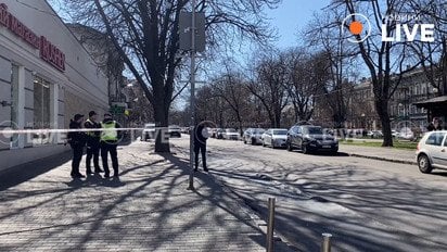 Появилось видео с места убийства Демьяна Ганула в Одессе