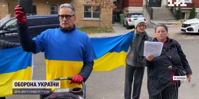 Троль вищого рівня: щодня канадієць влаштовує гучні протести під російською амбасадою через війну
