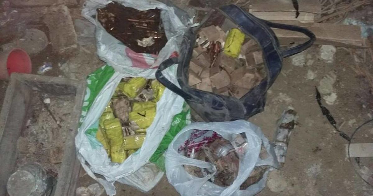 Схрон боєприпасів на Київщині_2 / © ГУ Національної поліції в Київській області