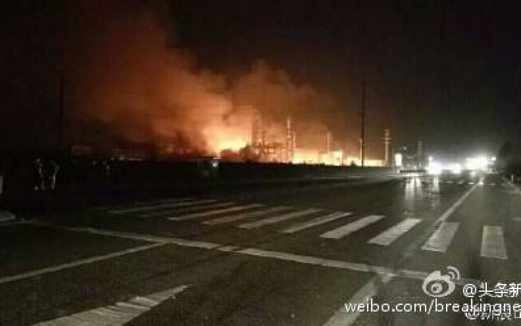 В Китае прогремел новый взрыв. / © Синьхуа