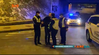 Заместитель мэра Киева Владимир Слончак избил полицейского