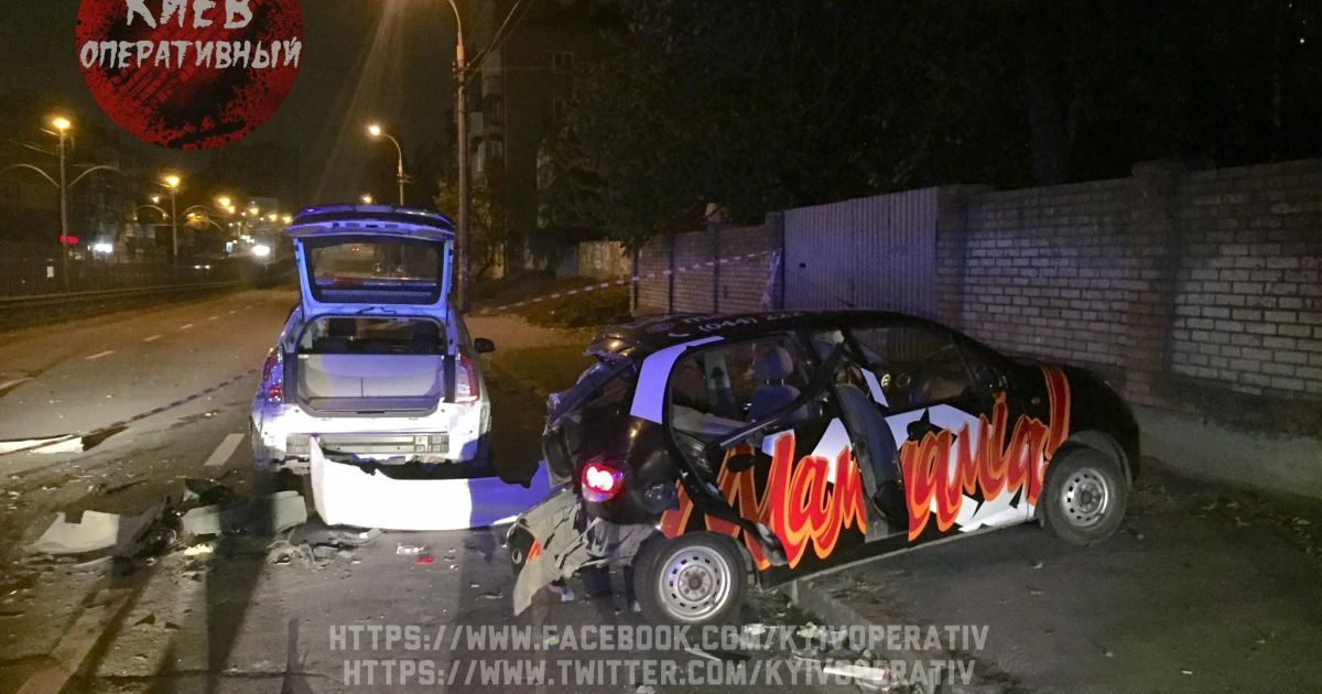Син нардепа та його приятель, які скоїли ДТП, були нетверезими – поліція