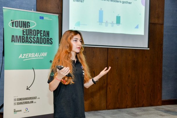 Можливість побачити світ з іншої перспективи — важлива для таких учасників, як Нубар. Фото: EU NEIGHBOURS east