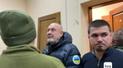 Печерський райсуд Києва арештував на два місяці колишнього командира 125 окремої бригади ТрО Артура Горбенка Фото: hromadske