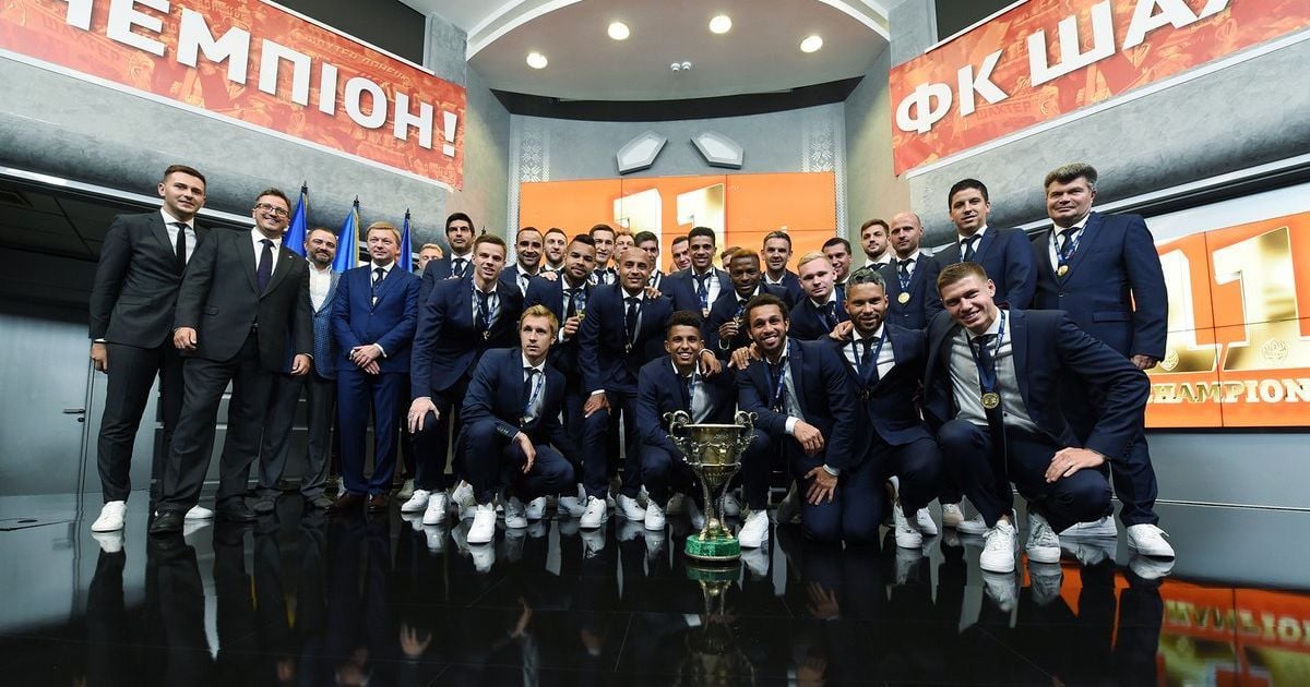 "Шахтарю" вручили золоті медалі Чемпіонату України-2017/18