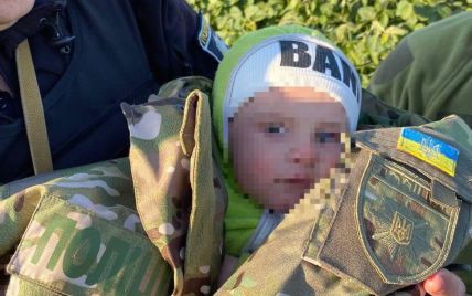 В Киевской области всю ночь искали пьяного мужчину с 8-месячным сыном (фото)