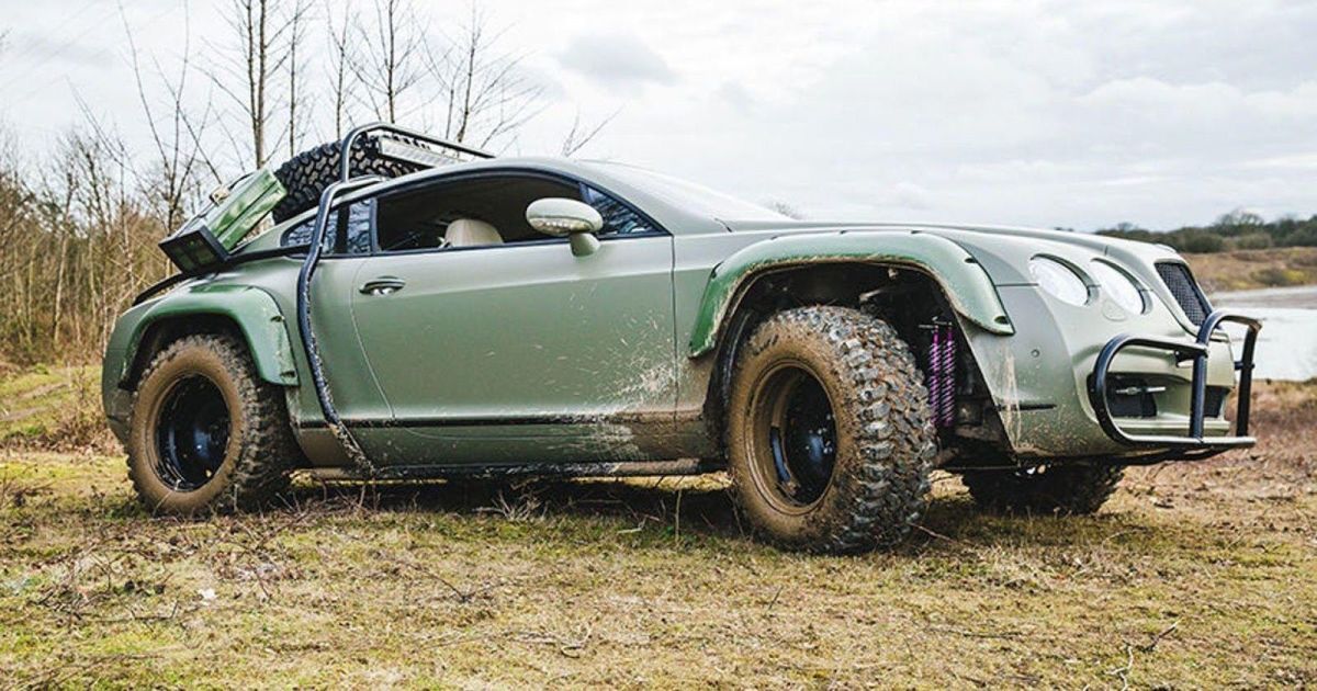 На аукционе Ebay был продан вседорожный Bentley Continental GT