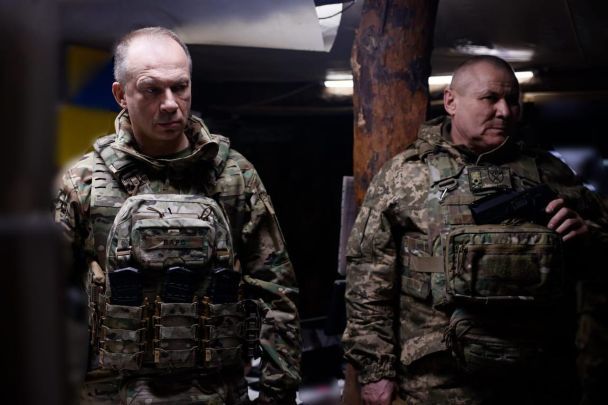 Олександр Сирський на фронті