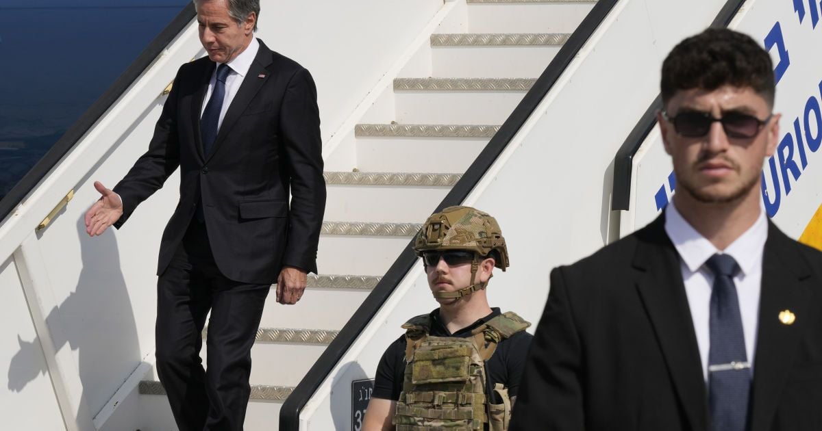 Госсекретарь США Энтони Блинкен.