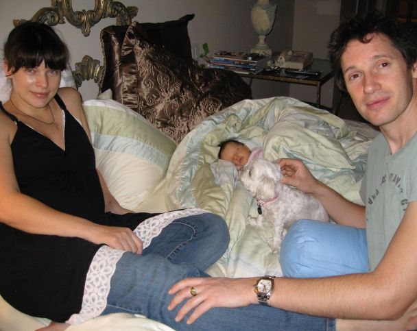 Мілла Йовович з родиною / © instagram.com/millajovovich