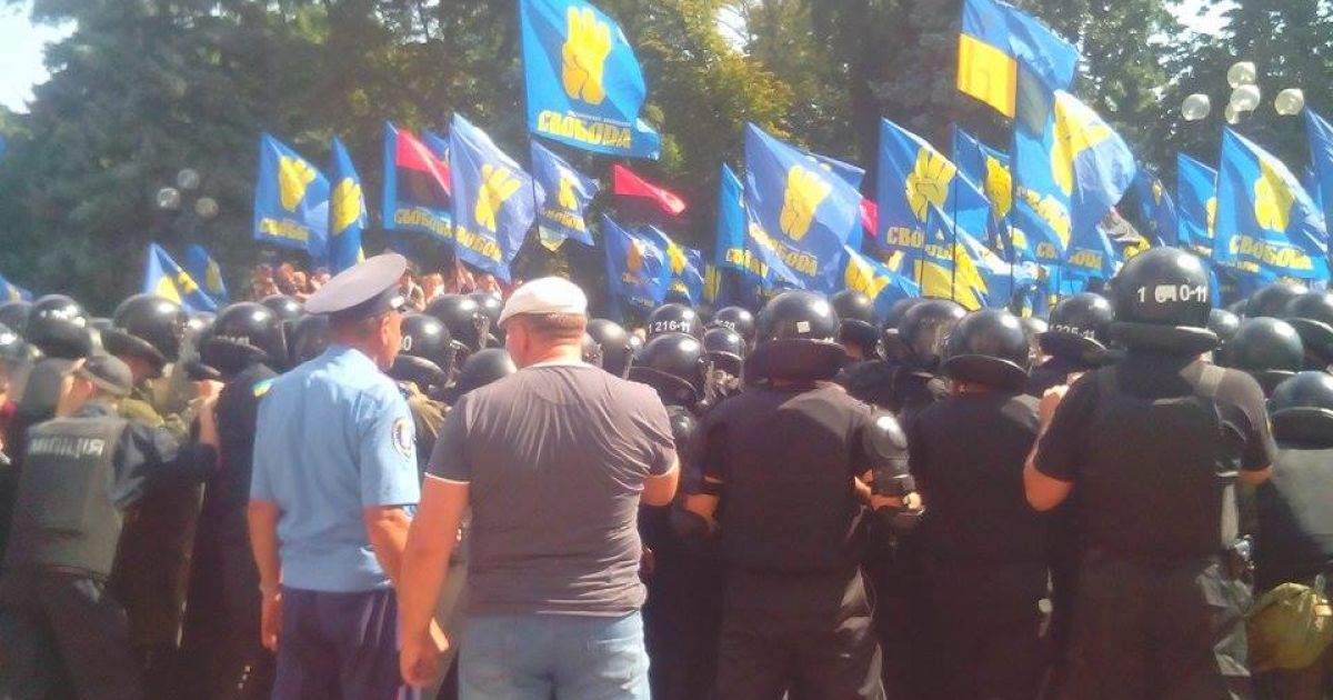 Сутички під Радою з боку міліції_4 / © Фото Натальи Нагорной/ТСН