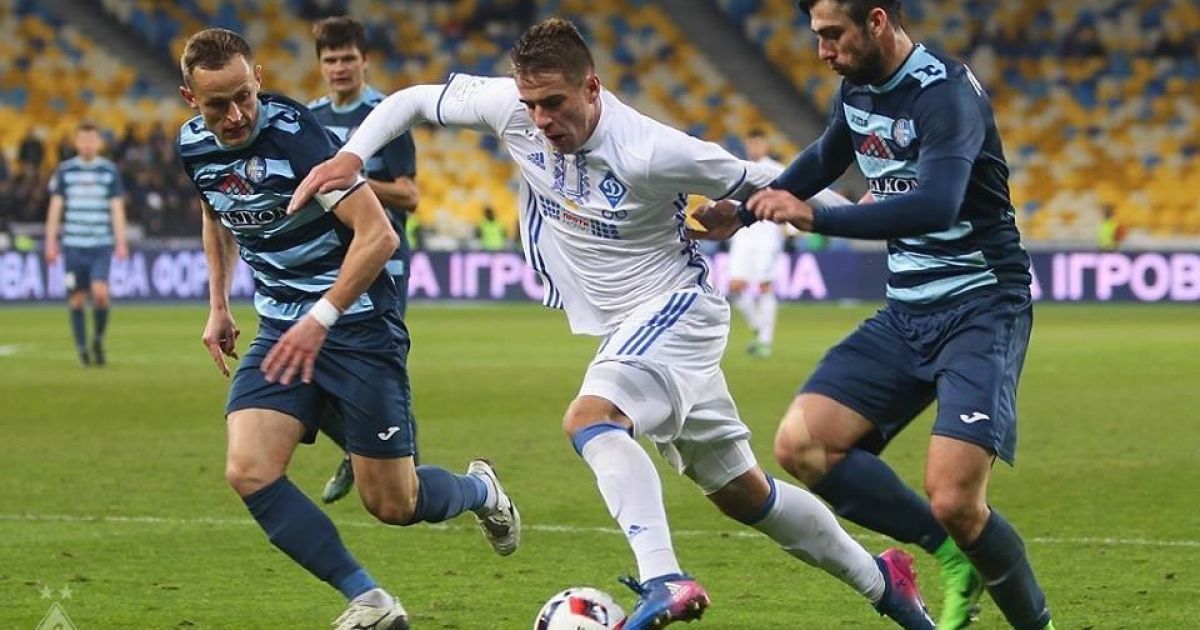 Динамо - Олимпик - 4:0. Видео матча чемпионата Украины