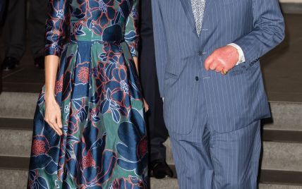 Визит в Лондон: королева Летиция в красивом платье приехала на встречу с принцем Чарльзом