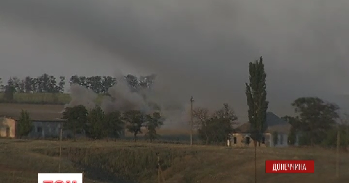 Боевики активно обстреливают Старогнатовку
