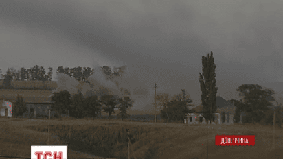 Двое суток пророссийские террористы обстреливают Старогнатовку в Донецкой области