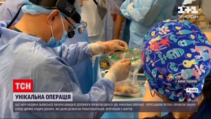 Новости Украины: во львовской больнице впервые пересадили сердце и легкие