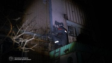 атака на Запоріжжя в ніч на 28 січня_7 / © Запорізька ОВА