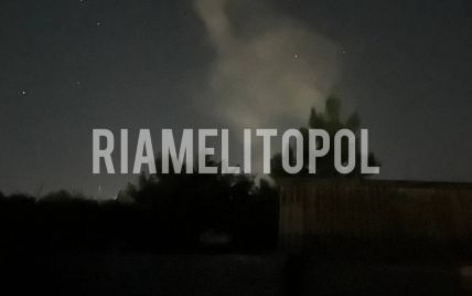 Во временно оккупированном Мелитополе раздался мощный взрыв: фото