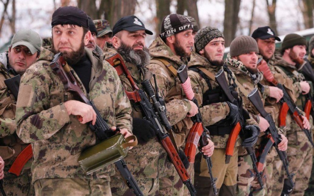 Сторонники Путина из Чечни приехали нести смерть на Донбассе. / © twitter.com/Ali_Salyar