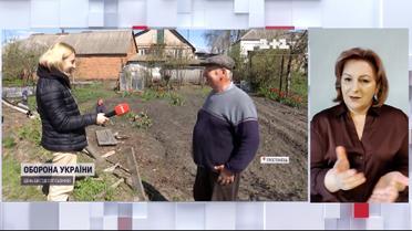 Поки працюють сапери, місцеві лагодять будинки та садять городи – як відновлюється Тростянець (жестовою мовою)