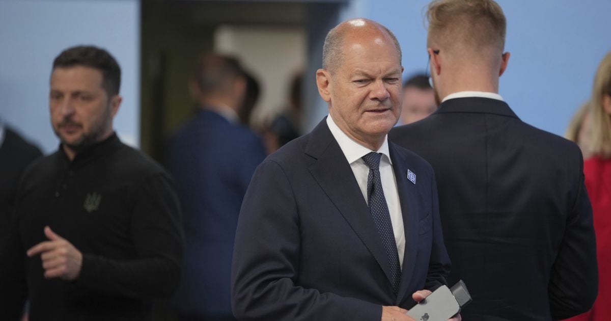 Канцлер Германии Олаф Шольц