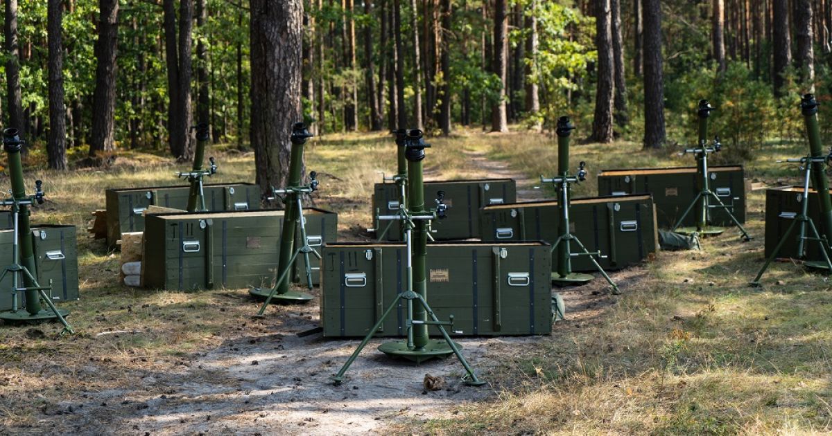 ОККО и «Повернись живим» передали силам ТрО первые 53 миномета