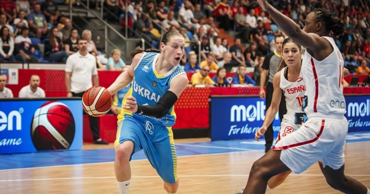 Украинские баскетболистки уступили испанкам в стартовой игре на Чемпионате Европы