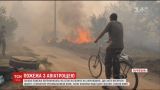 На Харківщині продовжується ліквідація пожежі, внаслідок якої ледь не згоріло ціле село