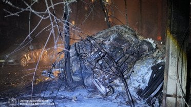 атака на Запоріжжя в ніч на 28 січня_3 / © Запорізька ОВА