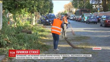 Черновцы приходят в себя после мощного урагана