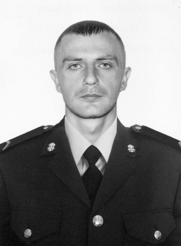 Нацгвардієць Йосиф Павлинський, який загинув через теракт у Львові / © Садовий/Facebook