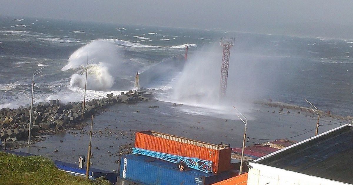 На Сахалине бушует непогода / © sakhalin.info