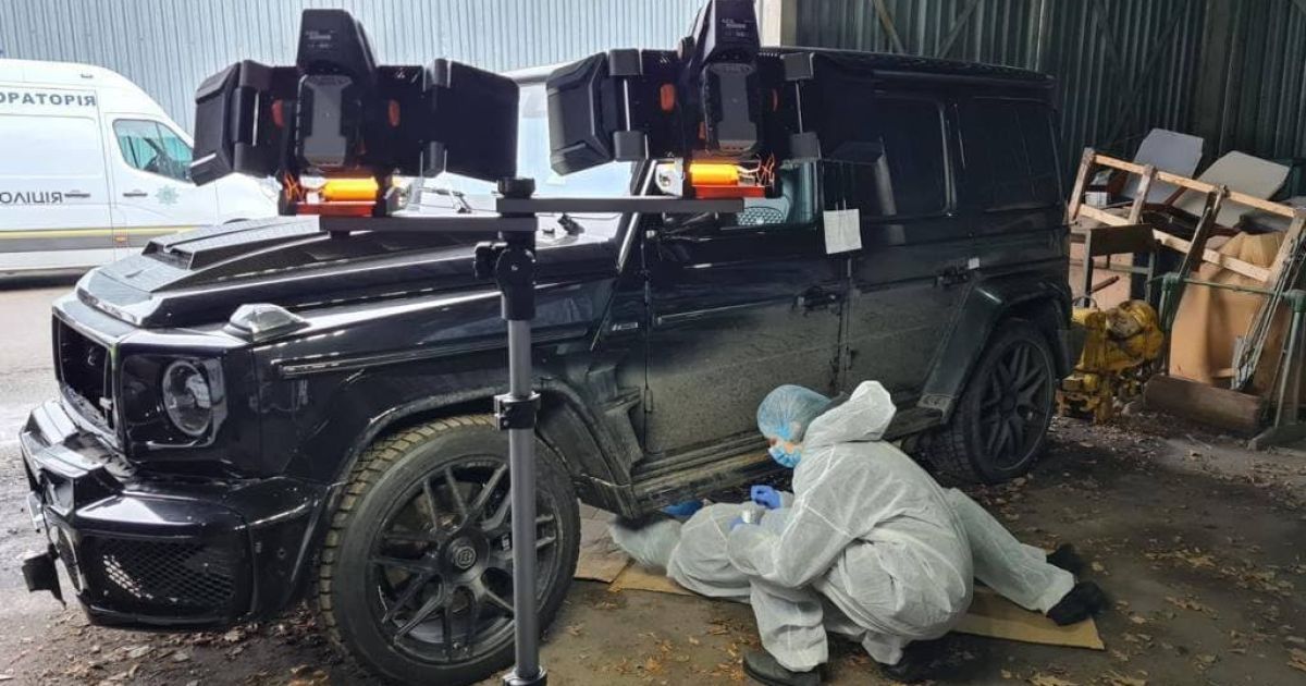 В Харькове с авто из кортежа Ярославского, сбившего человека, смыли следы ДТП