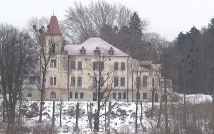 У Львівській області три родини викупили занедбаний палац та відновлюють його: фото