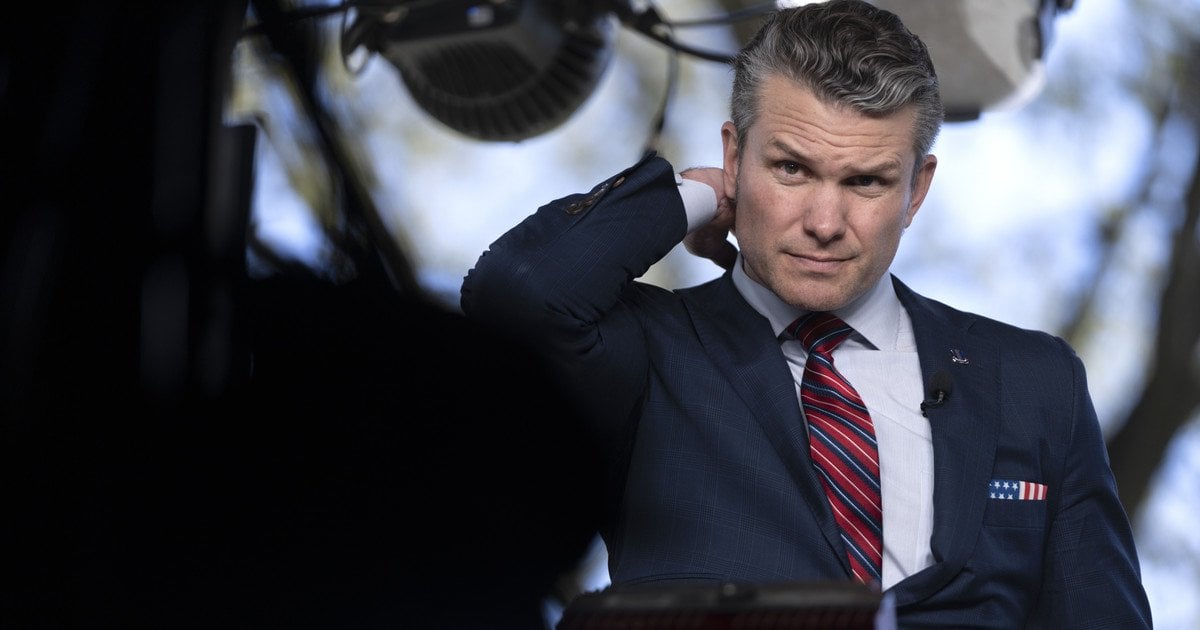 Міністр оборони США Піт Гегсет