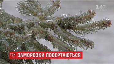 Синоптики прогнозують нічні заморозки на Лівобережжі