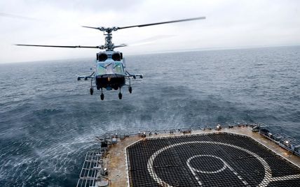 Над морем розбився вертоліт, загинуло двоє льотчиків