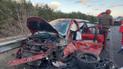 Під Києвом зіткнулися 4 автівки: BMW на швидкості викинуло на зустрічну смугу, є постраждалі (фото)