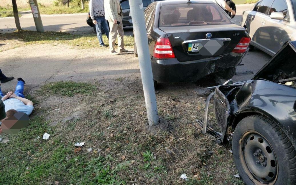 Взяточник совершил дорожную аварию / © Прокуратура Донецкой области