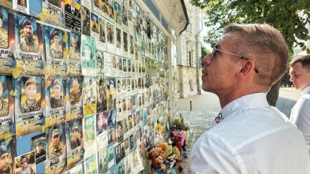 Петер Мадяр у Києві / Фото: Facebook-сторінка Мадяра